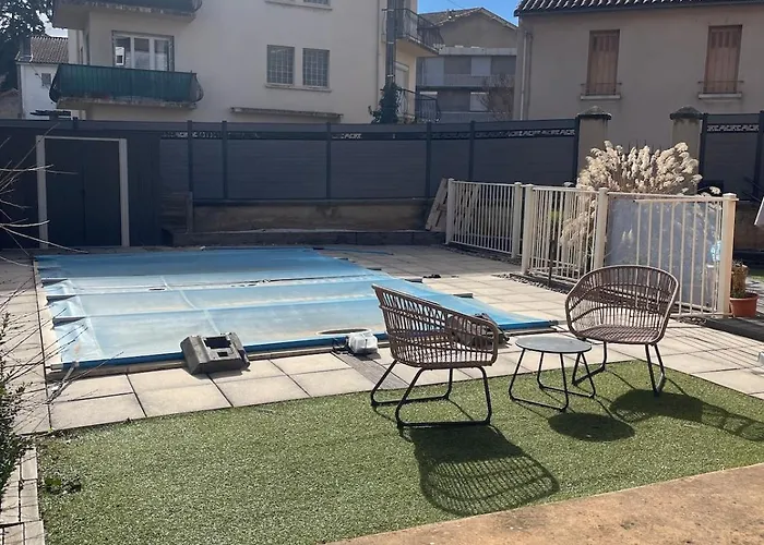 Chez Ambre Et Lulu - Centre Avec Piscine Apartment